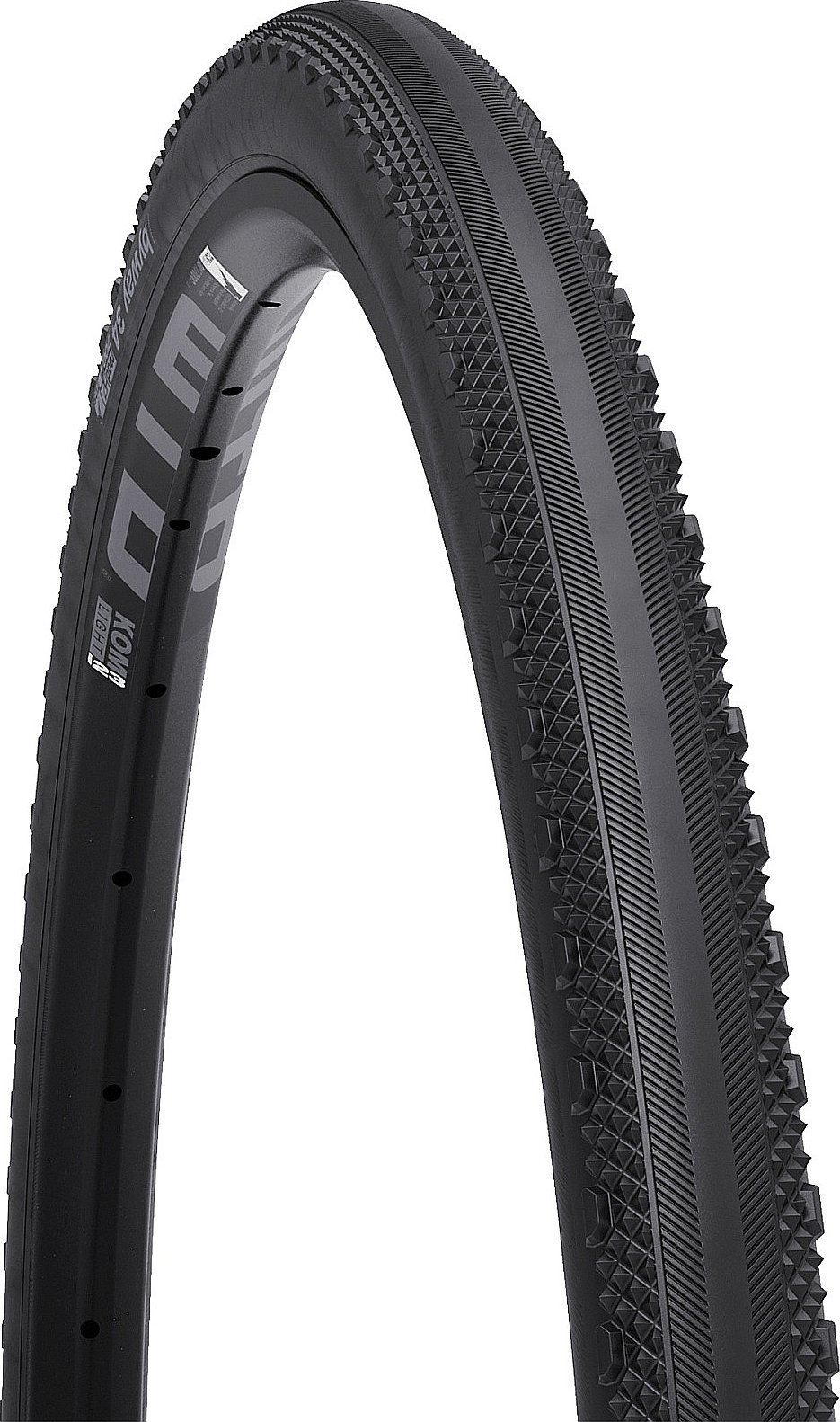 Pneu WTB Byway 700x44 TCS – Tubeless Pliable, Noir, SG2, Léger