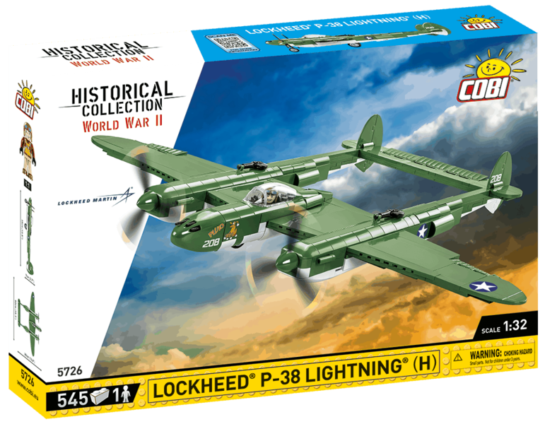 COBI World War II 5726 Lockheed P 38 Lightning H od 849 Kč Zbozi cz