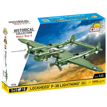 Stavebnice COBI COBI World War II 5726 Lockheed P-38 Lightning (H)