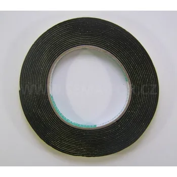 Lepicí páska lepící páska jednostranná pěnová černá 2mm 10mm 5m