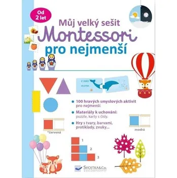 Bystrá hlava Můj velký sešit Montessori pro nejmenší - Svojtka & Co. (2022, brožovaná)