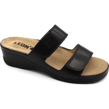 Dámské pantofle Leon Dámská zdravotní obuv Leons Betty - Černá Barva: Černá, Velikost: 37