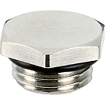 Kotel Mereo Zátka niklovaná s „ O“ kroužkem, 1/4" CR181