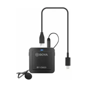 Mikrofon Mikrofon BOYA BY-DM20 všesměrový klopový s předzesilovačem