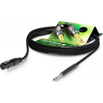 Příslušenství ke zvukové technice Sommer Cable GO44-0100-SW Patch kabel - 1m