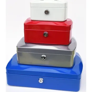 Příruční pokladna Pokladna 255 x 200 x 90mm bílá, 1842