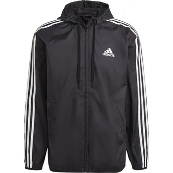 Pánská větrovka adidas Primegreen Essentials 3-Stripes Windbreaker GK9026 L