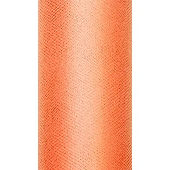 PartyDeco Tyl 0,15 x 9 m, oranžový