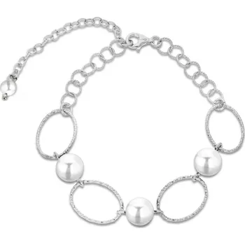 Náramek Náramek bílý perlový Crystalactite B6017AB8W AB