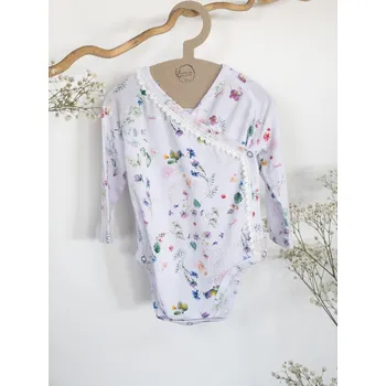 Kojenecký body Jamiks zavinovací body MARA JWE014 - 2 Velikost: 56 Bambus, organická bavlna