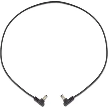 Warwick RockBoard Flat Power Cable, angled/angled, 60 cm / 23 5/8"