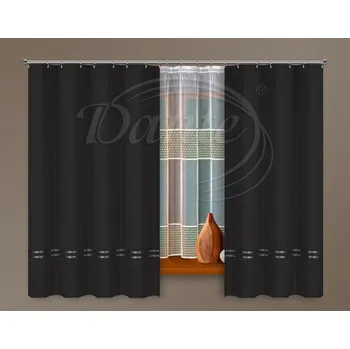 Dante Závěs KATRYN černý - 50 x 50 cm