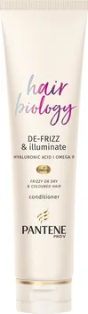 Pantene Hair Biology De-Frizz & Illuminate kondicionér pro suché a křehké vlasy 160 ml
