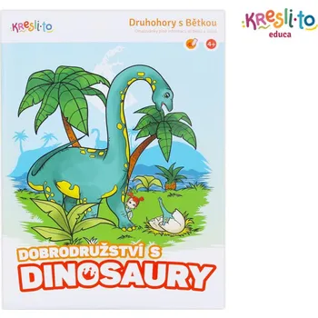 omalovánky Wiky omalovánky dobrodružství s dinosaury