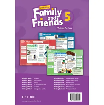 Anglický jazyk Family and Friends 2nd Edition 5 Posters -