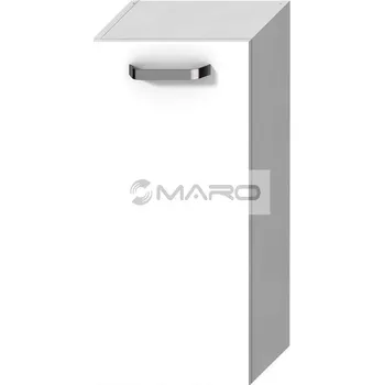 Koupelnový nábytek Smart20 Caserta Skříňka střední s 1 dveřmi 35 x 75 x 25 cm, pravá/levá, bílá, H43A3811303001