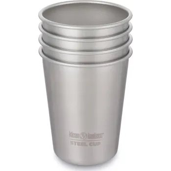 Kempingové nádobí Klean Kanteen Steel Cup 4 ks 296 ml