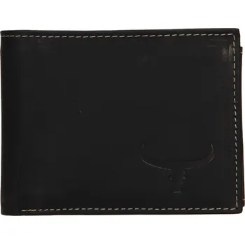 Pánská kožená peněženka Wild Buffalo Radims - černá