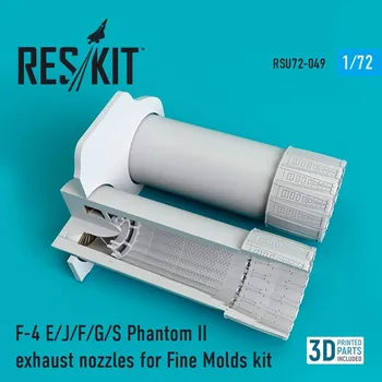 Plastikový model Reskit 1/72 F-4 E/J/F/G/S Phantom II exh.nozzles (FINEM)