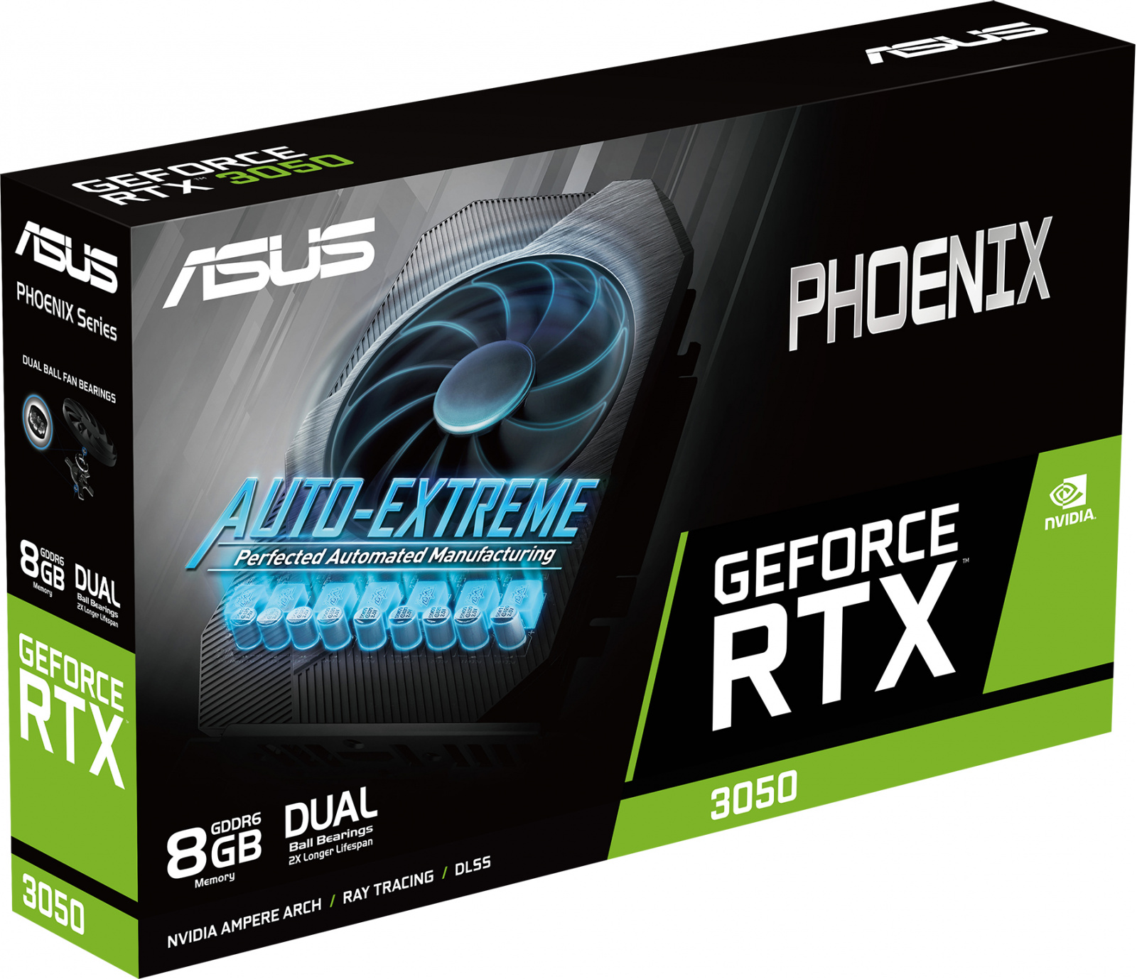 ASUS Phoenix GeForce RTX 3050 8 GB (90YV0HH2-M0NA00) od 5 990 Kč