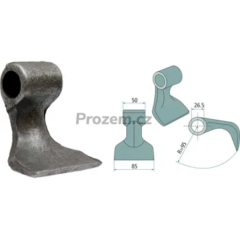 Kladivo Mulčovací kladivo pro Peruzzo, 26,5/50/85 mm