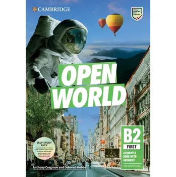 Anglický jazyk Open World First Self Study Pack (SB w Answers w Online Practice and WB w Answers w Audio Download and Class Audio) - Cosgrove, Anthony & Hobbs, Deborah