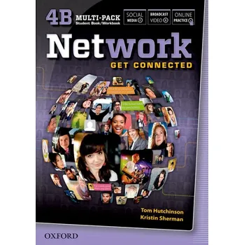 Anglický jazyk Network 4 Multipack B - HUTCHINSON, T. - SHERMAN, K.