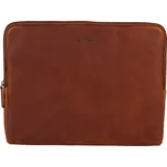 Kožený obal na notebook 13,3" Burkely Lenok - koňak