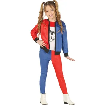 Karnevalový kostým Fiestas Guirca Dětský kostým Harley Quinn 10-12 let