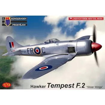 Plastikový model Kovozávody 1/72 Hawker Tempest F.2 'Silver Wings' (3x camo)