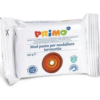 Modelovací hmota Primo Samotvrdnoucí modelovací hmota Primo, hnědá 250g
