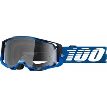 Motocyklové brýle ARMEGA 100% brýle Rockchuck, čiré plexi