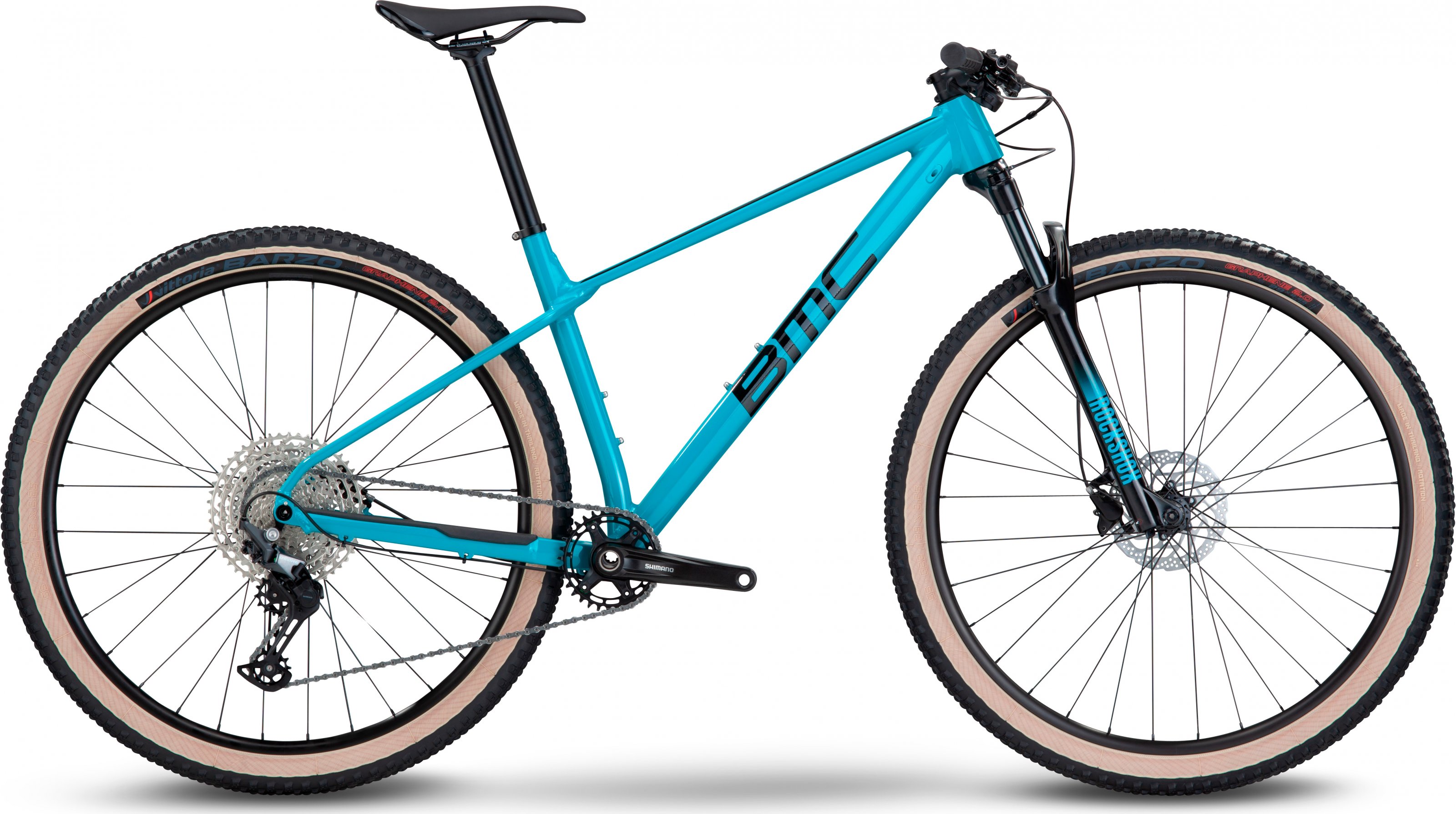 Foto Horské kolo BMC Twostroke Al Two 29" Turquoise/Black/White 2022 S