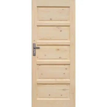 Interiérové dveře RADEX Interiérové dveře ILAWA Masiv - plné - 80 cm orientace: Levá