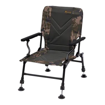 rybářské křeslo Prologic Avenger Relax Camo Chair W/Armrest Covers