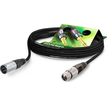 Příslušenství ke zvukové technice Sommer Cable CS01-1500-SW CLUB SERIES MKII - 15m černý