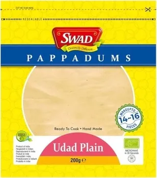 Trvanlivě pečivo SWAD Papadum indický chleba 200 g