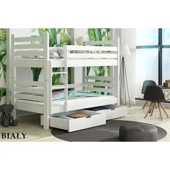 Postel Patrová postel Patrik 80x180 cm masiv Barva postele: Přírodní provedení