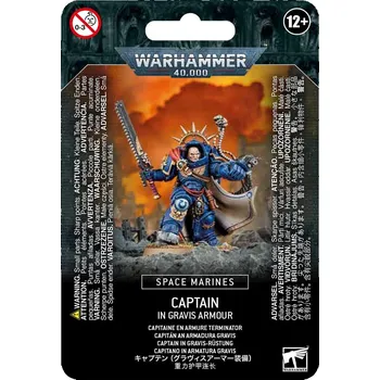Desková hra Games Workshop Space Marines Captain in Gravis Armour (Warhammer 40000)