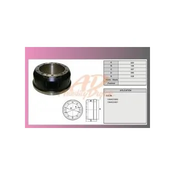 Brzdový buben buben brzd.SAF-SKRZ 9030-300x200