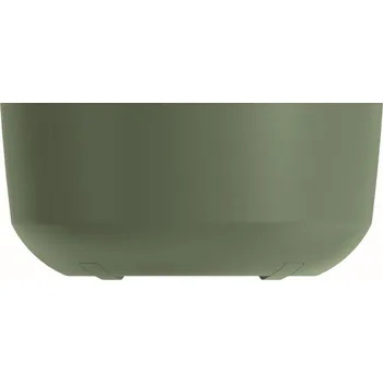 PROSPERPLAST Květináč GRACIA LOW 39cm zemitě zelený