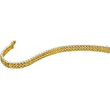 Náramek Náramek ze žlutého zlata s diamanty - 18 cm - 0,40 ct - ryzost 585 - 105.571