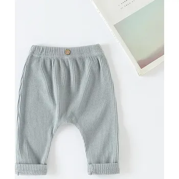 Kojenecké bavlněné tepláčky "harémky" Barva: Šedá, Velikost: 6M