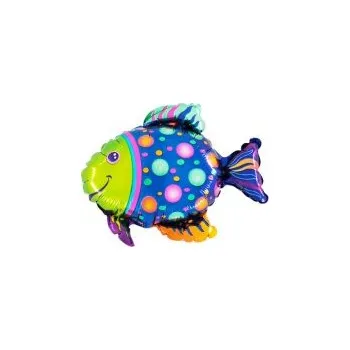 Balónek Fóliový balónek MINI Ryba 35cm