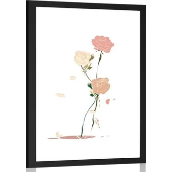 Plakát Dovido Plakát s paspartou krása květin