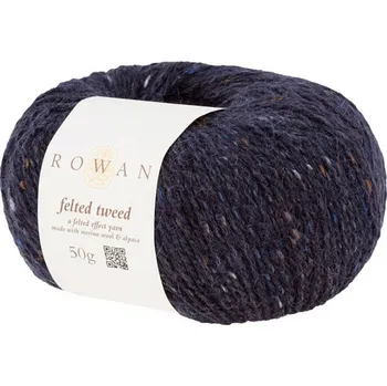 Příze Příze ROWAN Felted Tweed 50g, tmavě modrá, odstín 170