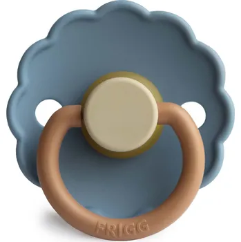 dudlíky FRIGG Daisy Colorblock dudlík z přírodního kaučuku - BREEZE Velikost: 2 71022405