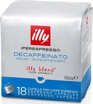 kávové kapsle illy IperEspresso Decaffeinato 18 ks
