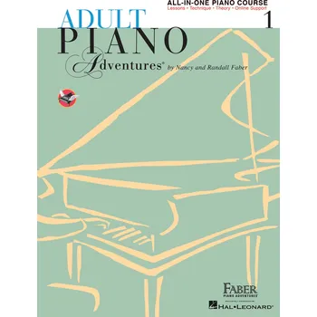 Adult Piano Adventures All-in-One Lesson Book 1 - Spiral Bound 996333