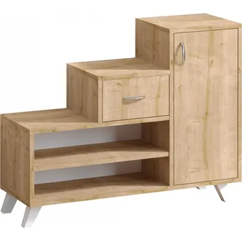 Botník Botník Retro 90x77 cm dub safírový